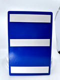 ADA Compliant All Gender Restroom Sign Tactile with Braille 6"x9"  ,SignOptima™️