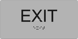ADA Compliant EXIT Sign,Acrylic Braille 6"x3"-ADA Sign-SignOptima
