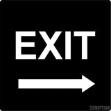 Directional EXIT Sign-ADA Sign-SignOptima