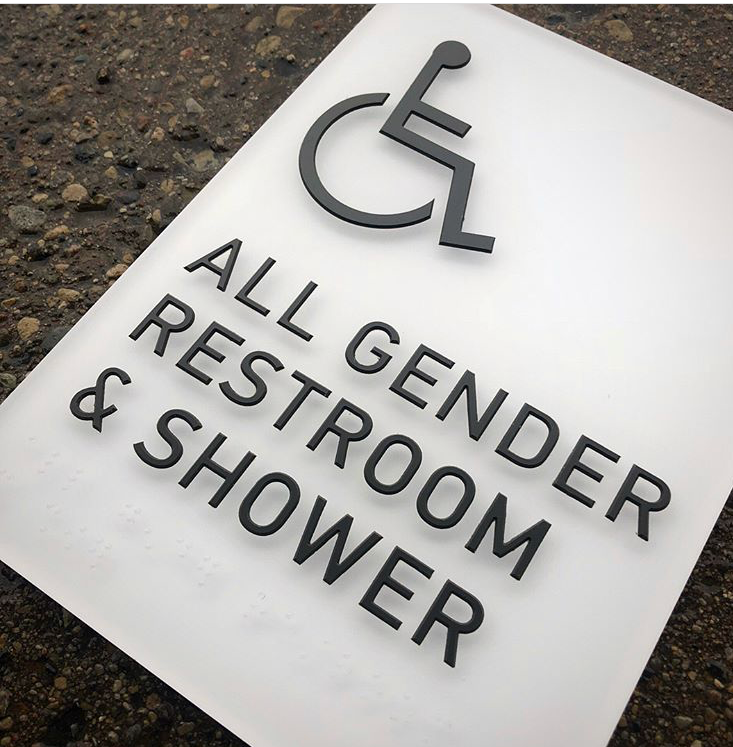How to comply with CA's new "Gender Neutral Restroom" regulations ??? SignOptima