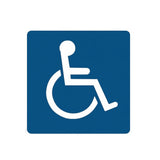 ADA Compliant Accessible Entrance Sign 6"x6" ,SignOptima™️