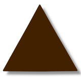 ADA Compliant Men's Geometric Triangle Restroom Door Sign (PLAIN TRIANGLE) -SignOptima™️