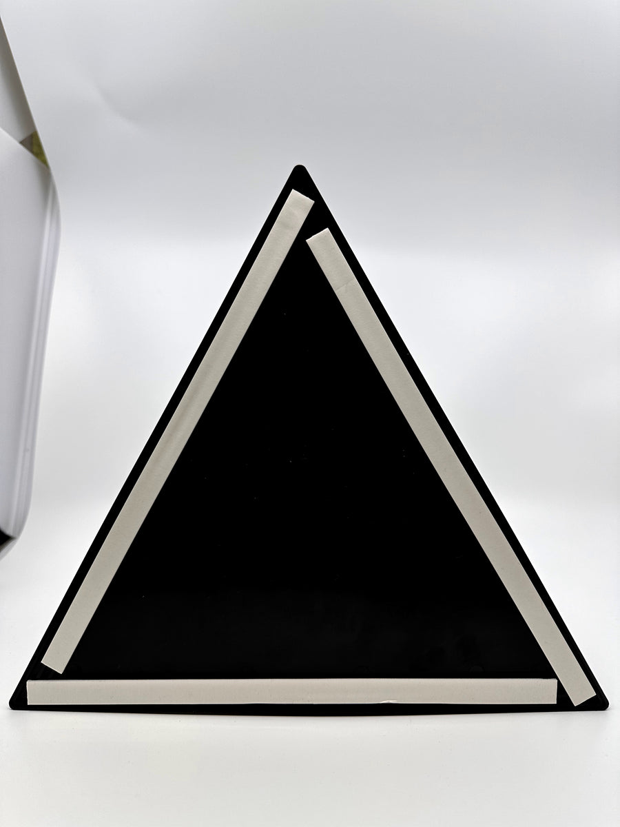 Triangle Store Sign ADA Compliant Men's Geometric Triangle Restroom Door Sign (PLAIN TRIAN ...