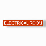 Electrical Room Sign – 3"x9" Laser Engraved (SKU ELR-0309)