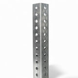Galvanized 2x2 perforated square sign post (SKU SPA-8FT)