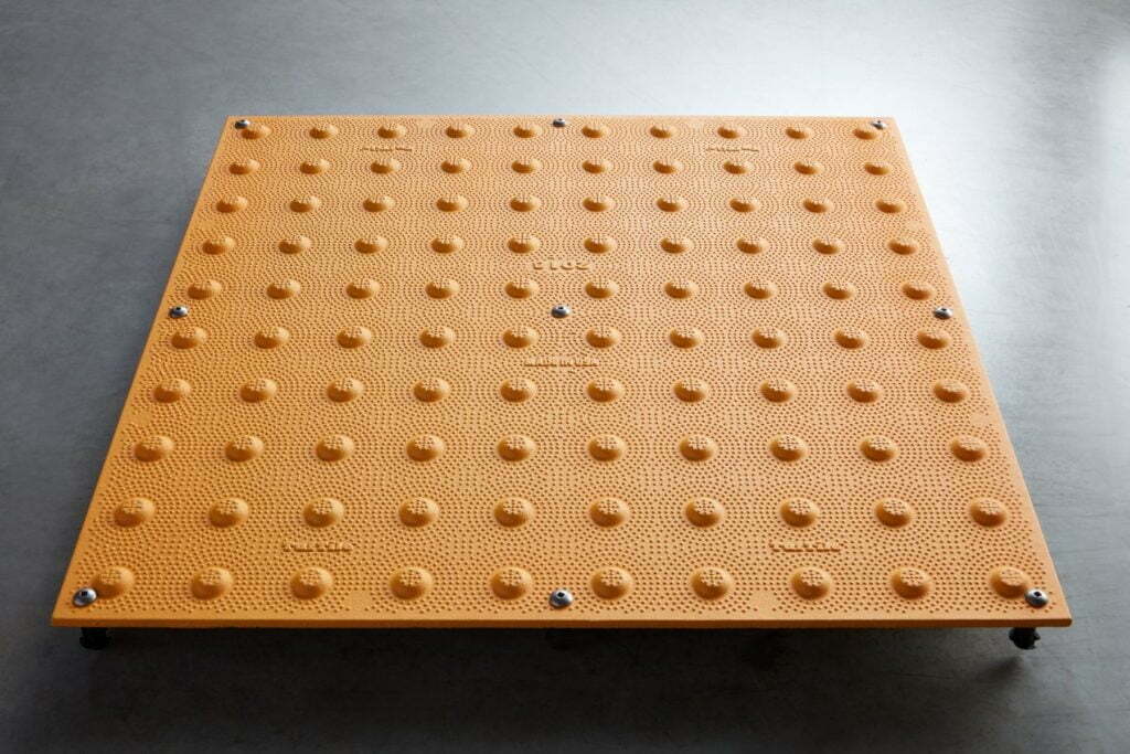 ADA Truncated Dome Tile – Surface Applied Polymer, 3'x4' — Color &amp; detail