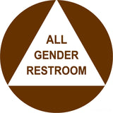 ADA Compliant All Gender Restroom Sign-ADA Sign-SignOptima