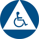 ADA Compliant All Gender Unisex Accessible Restroom Sign-ADA Sign-SignOptima
