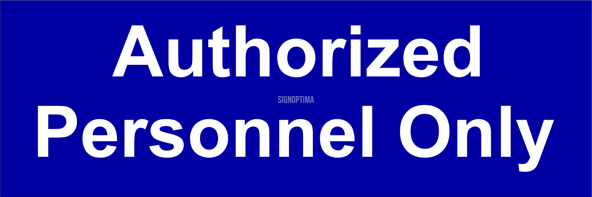Authorized Personnel Only Sign Printable Restricted Area: Do Not Enter