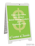 Econo Classic A-Frame Sign Holder-Signicade-SignOptima