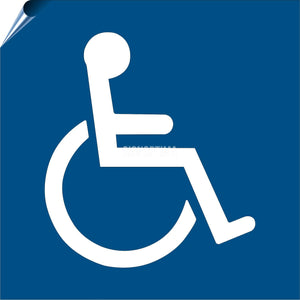 Symbol of Accessibility (ISA) Label-ADA Sign-SignOptima